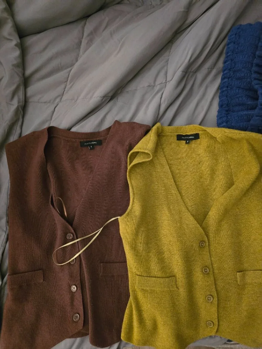 NWOT Set of 2 Jluxlabel Cassidy Vest Top Only (S)